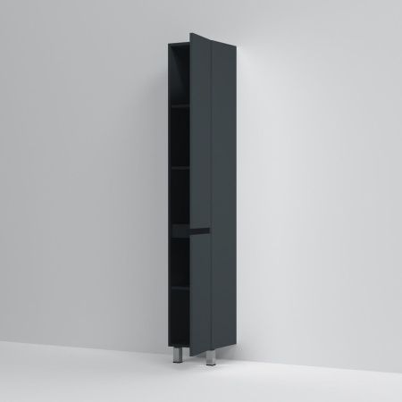 Шкаф-пенал Am.Pm Gem S M91CSR0306GM 30х190 напольный цвет серый