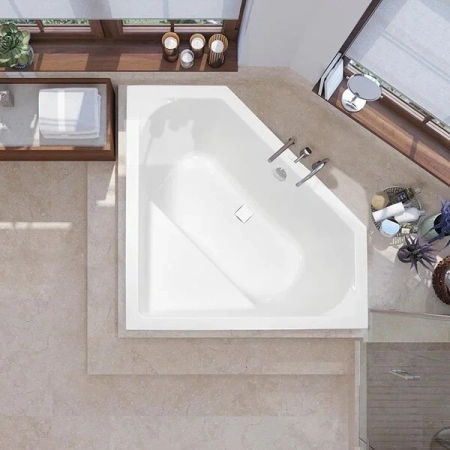 Ванна акриловая Vagnerplast Cavallo VPBA140CAV3X-04 140х140 угловая четверть круга без каркаса