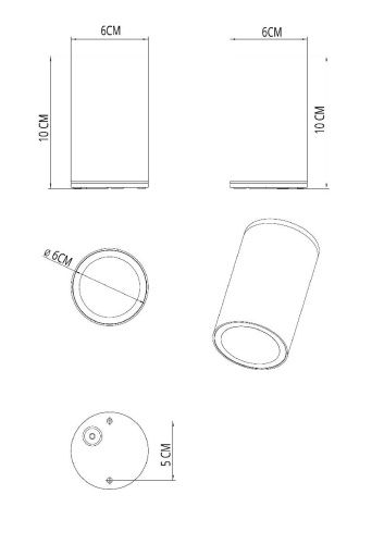 Уличный потолочный светильник Arte Lamp Torcular (Торцулар) A1807PF-1BK - фото 3