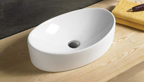 Раковина из фаянса Velvex 7756C 52х34 накладная цвет белый без отверстий под смеситель - фото 5