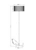 Торшер Arte Lamp Mallorca (Маллорца) A1021PN-1SS