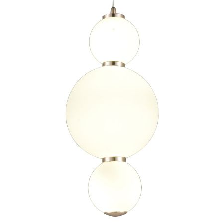Светильник подвесной Natali Kovaltseva Loft (Лофт) LED LAMPS 81100/3C GOLD WHITE