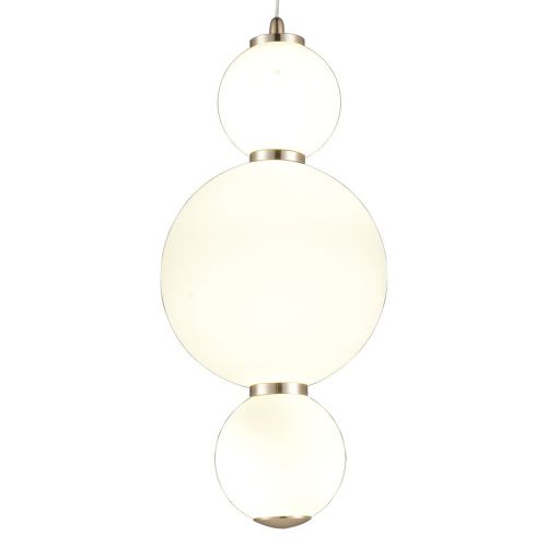 Светильник подвесной Natali Kovaltseva Loft (Лофт) LED LAMPS 81100/3C GOLD WHITE - фото 2