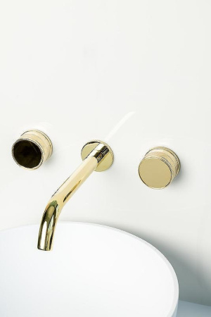 Смеситель Boheme Prestige 152-2-G-PR встраиваемый золото