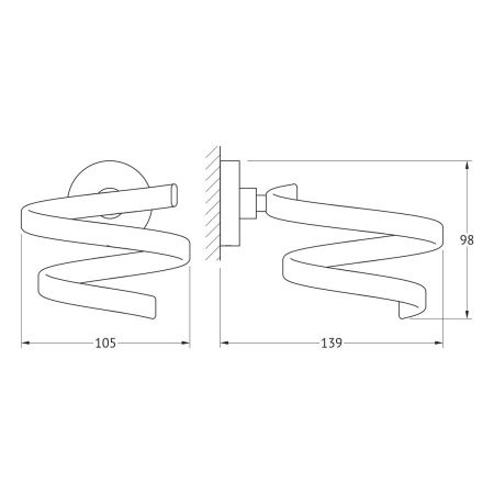 Держатель для фена Artwelle Harmonie HAR 045