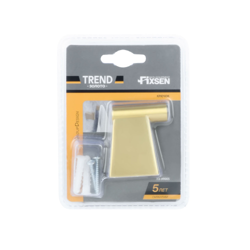 Крючок для ванной Fixsen Trend gold FX-99005 - фото 2
