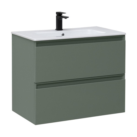 Раковина керамическая Allen Brau Fantasy 4.11012.20 82х47 полувстраиваемая цвет белый 1 отверстие под смеситель