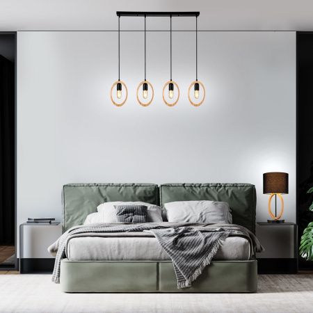 Светильник подвесной Escada Rustic (Рустиц) 10196/4