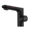 Смеситель сенсорный Berges MORANS 76002 на раковину/столешницу черный матовый с термостатом