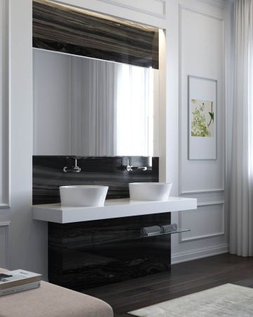 Раковина из искусственного камня Holbi ALMATEA 1.02.002.11.2 40х40 накладная цвет белый