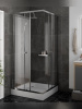 Душевой уголок Teymi Helmi T00603 90х90 стекло прозрачное профиль хром с поддоном
