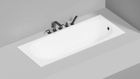 Ванна из искусственного камня Salini ORNELLA 102326MF 160х70 встраиваемая прямоугольная