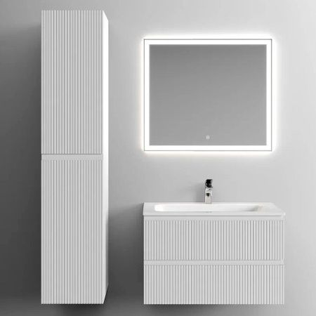 Тумба под раковину Sancos SNOB T SNT80W 80х40 подвесная цвет белый