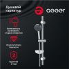 Душевой гарнитур Agger Splash A022 настенный хром