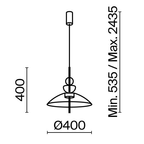 Светильник подвесной Maytoni Bangkok Modern MOD185PL-L6B3K3 - фото 3