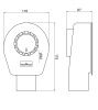 Сифон для душевого трапа Wonzon & Woghand WW-651009 черный