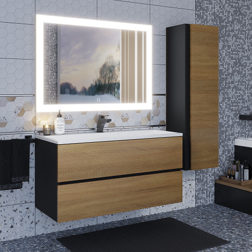 Тумба с раковиной Uperwood Barsa 293020544 100x45,2x57 - фото 2