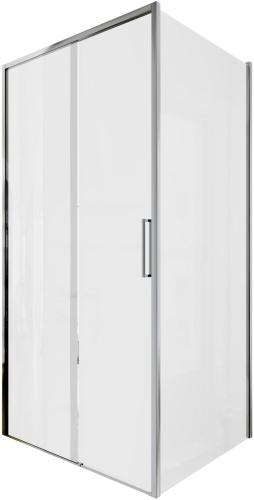Душевой уголок Aquanet Pleasure Evo AE65-100x80-CT 100х80 стекло прозрачное профиль хром глянцевый без поддона - фото 2