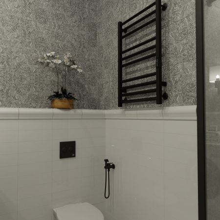 Полотенцесушитель электрический Altasan АрмадаПроф АрмадаПрофР8050ЧМ 55х80 черный