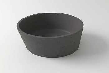 Раковина из искусственного камня Holbi ALMATEA 2.02.002.44.4 42х42 накладная цвет серый