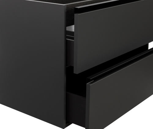 Тумба под раковину Visobath Granada 87521/87602 80х45х55 подвесная цвет темно-серый - фото 4