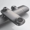 Душевая стойка Rose R3936T настенная цвет оружейная сталь