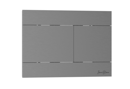 Клавиша смыва механическая Iberica Blanca INOX-R IB.B015.02 цвет серый