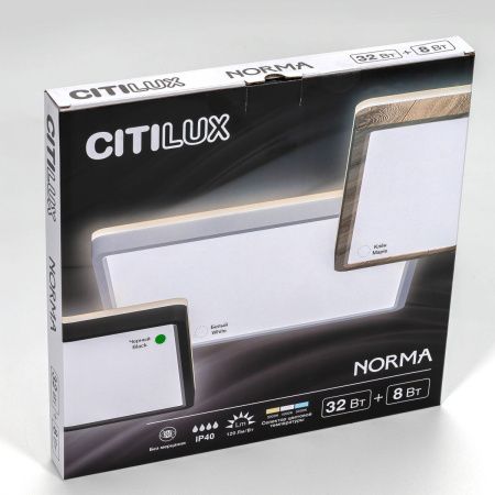 Светильник потолочный Citilux Norma (Норма) CL748K301