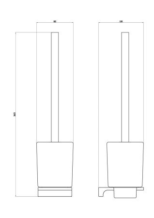 Ершик Wonzon & Woghand Eclipse WW-9129-LG
