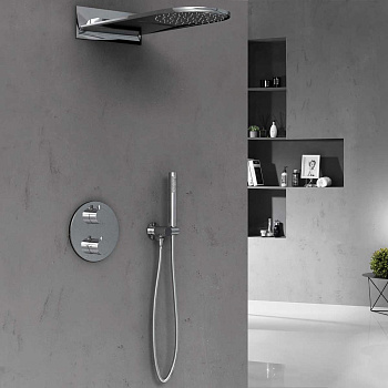 Душевая система Vincea VSFW-104TCH встраиваемая в стену с термостатом