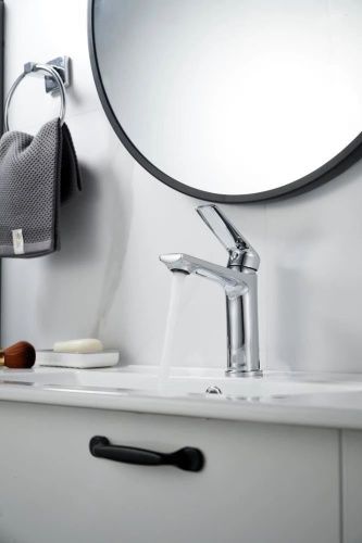 Смеситель Knotlor MUSE KN-60 на раковину хром - фото 5