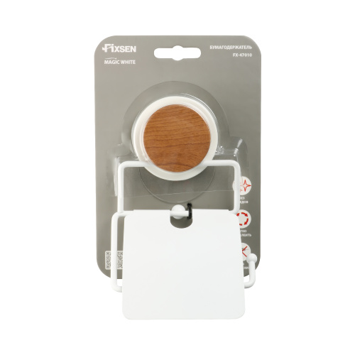 Бумагодержатель Fixsen Magic white FX-47010 - фото 2