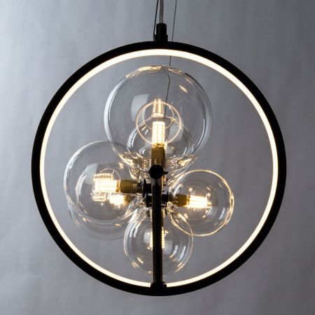 Люстра подвесная Arte Lamp Saturn (Сатурн) A7790SP-50BK