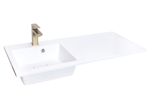 Смеситель Stella Polar Савойя SP-00001959 на раковину золото - фото 2