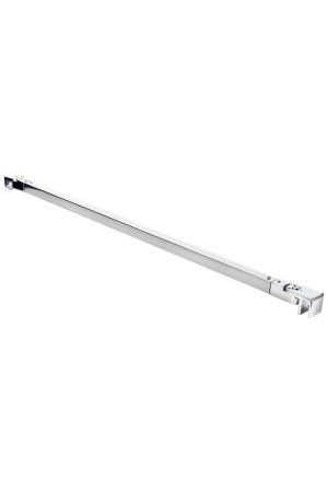 Душевая перегородка WeltWasser WW400 10000002938 90х185 стекло прозрачное профиль хром