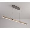 Светильник подвесной iLedex Vision (Висион) 9309D-1200-2 GR+BK