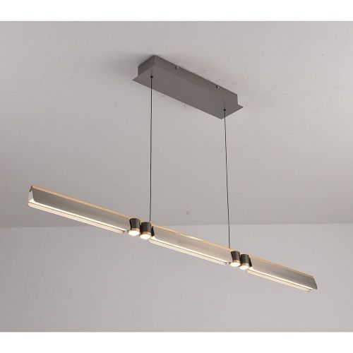 Светильник подвесной iLedex Vision (Висион) 9309D-1200-2 GR+BK - фото 3