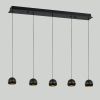 Люстра потолочная Delight Collection MD21001034-5B black/gold