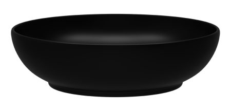 Раковина мебельная из сантехнического фаянса Melana 320316MB-805 50х40 накладная цвет черный