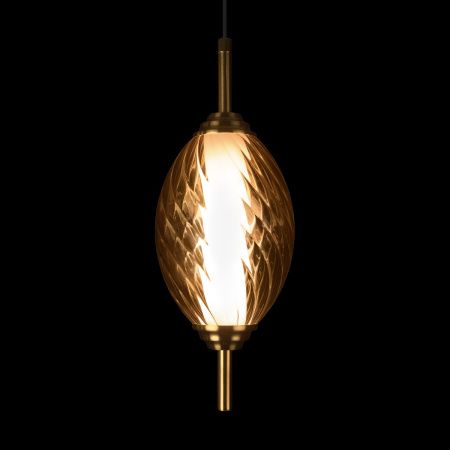 Светильник подвесной Loft It Helix 10421/A Amber