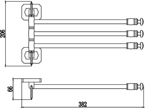 Полотенцедержатель Savol S-006403 - фото 2