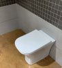 Унитаз приставной Cerutti SPA CT7841 белый с сиденьем микролифт безободковый каскадный смыв