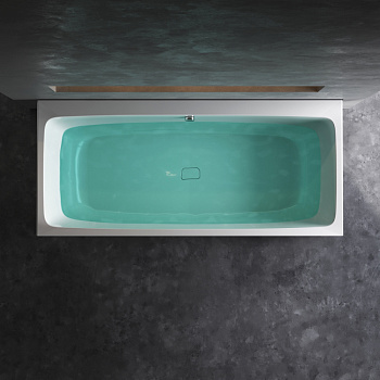 Ванна акриловая Am.Pm Func W84A-180-080W-A 180х80 пристенная прямоугольная без каркаса