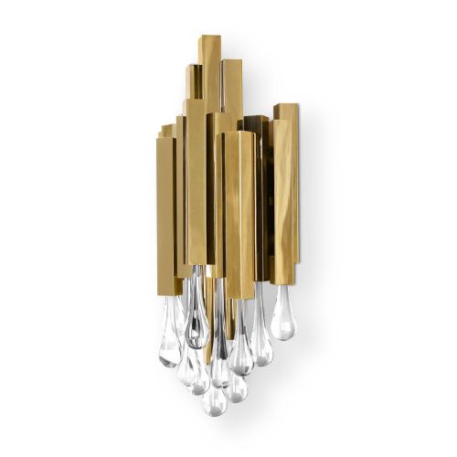Светильник настенный Delight Collection Trump (Трумп) KM0988W-3 gold - фото 2