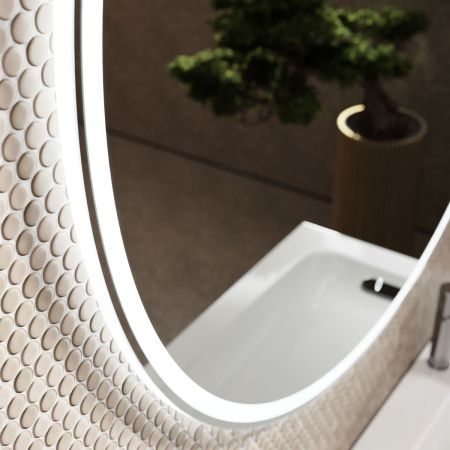 Зеркало с подсветкой Sancos Bella BE600 60х60 подвесное