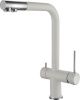 Смеситель для кухни Rivelato 1523513 brina cromo на мойку белый/хром