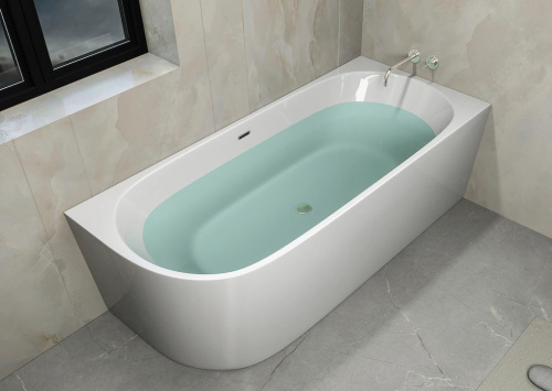 Ванна акриловая Cerutti SPA CT10091 170х75 отдельностоящая асимметричная - фото 3