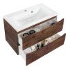 Тумба под раковину Vincea Mia VMC-2MA750RW 70х50 подвесная цвет коричневый