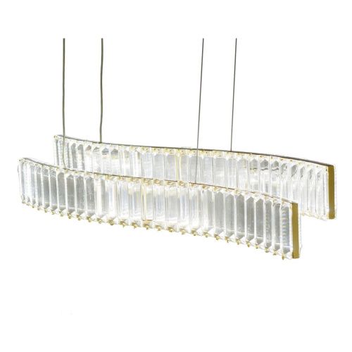 Светильник подвесной Lumina Deco LDP 6039-2-PR GD - фото 2