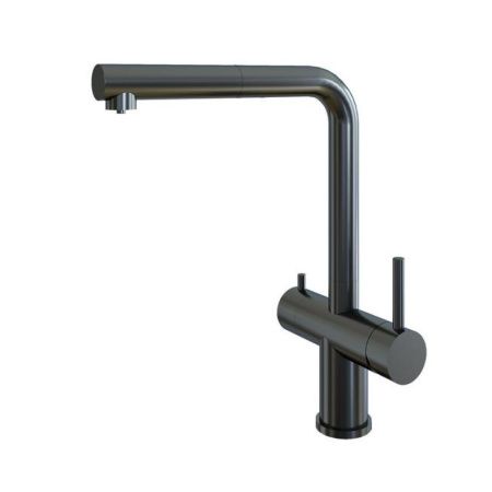 Смеситель для кухни Grandex Aqua Handy-P 9020963 на мойку графит